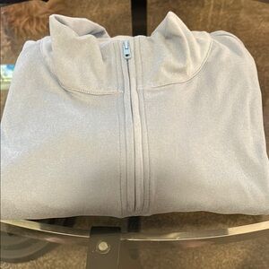 Light Blue 3/4 Zip Pullover